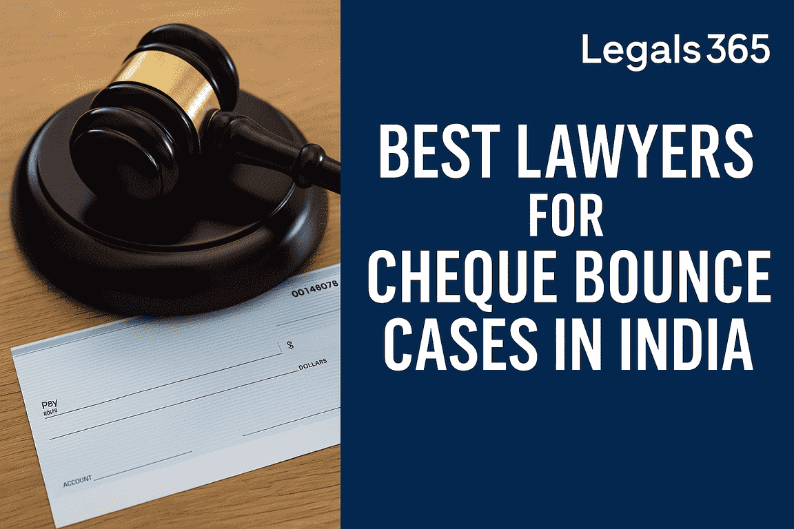 Best legal experts for cheque bounce case filing in India